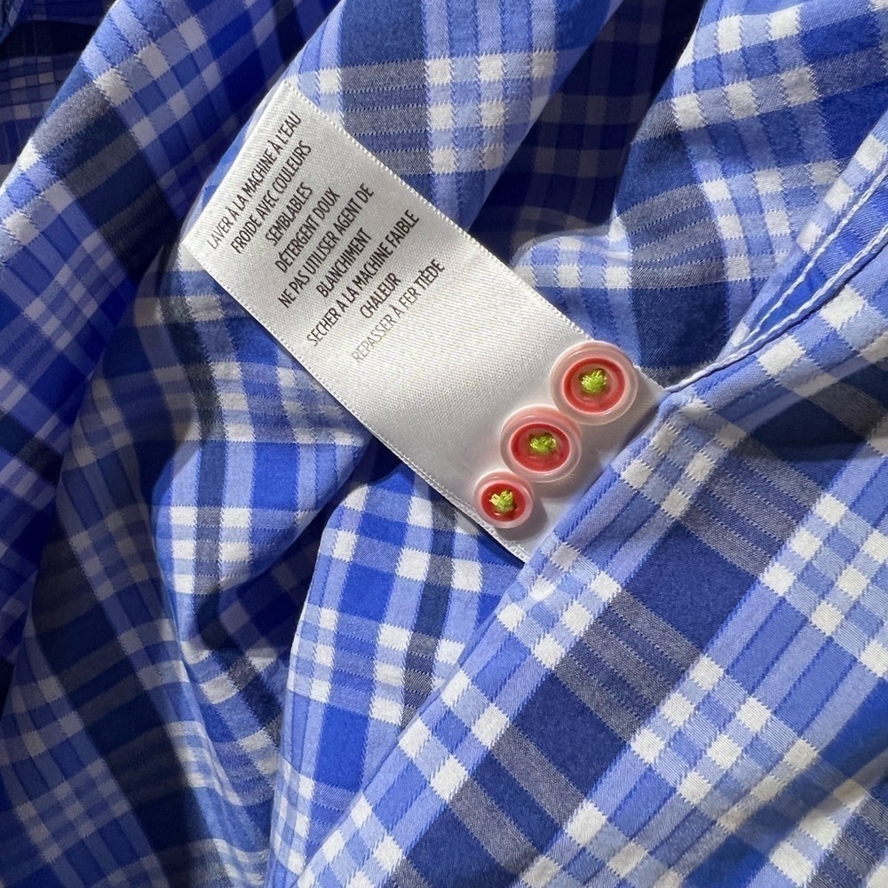 Robert Graham X Flip Cuff Plaid Checked Shirt - Picture 9 of 10